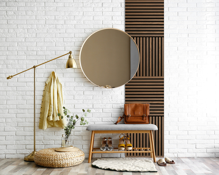 Akustikpanel Square Olied Oak 22 x 520 x 520 mm 2-pack Fibrotech